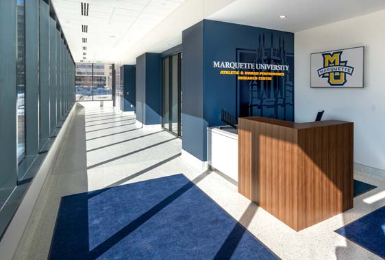 PHOTO TOUR: Marquette University Athletic and Human Performance Research Center