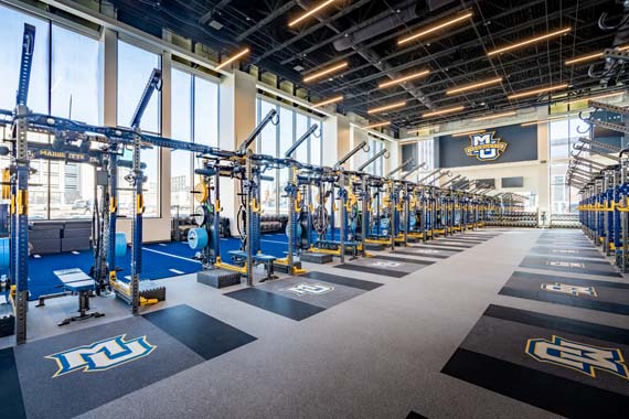 PHOTO TOUR: Marquette University Athletic and Human Performance Research Center