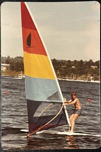 windsurfing