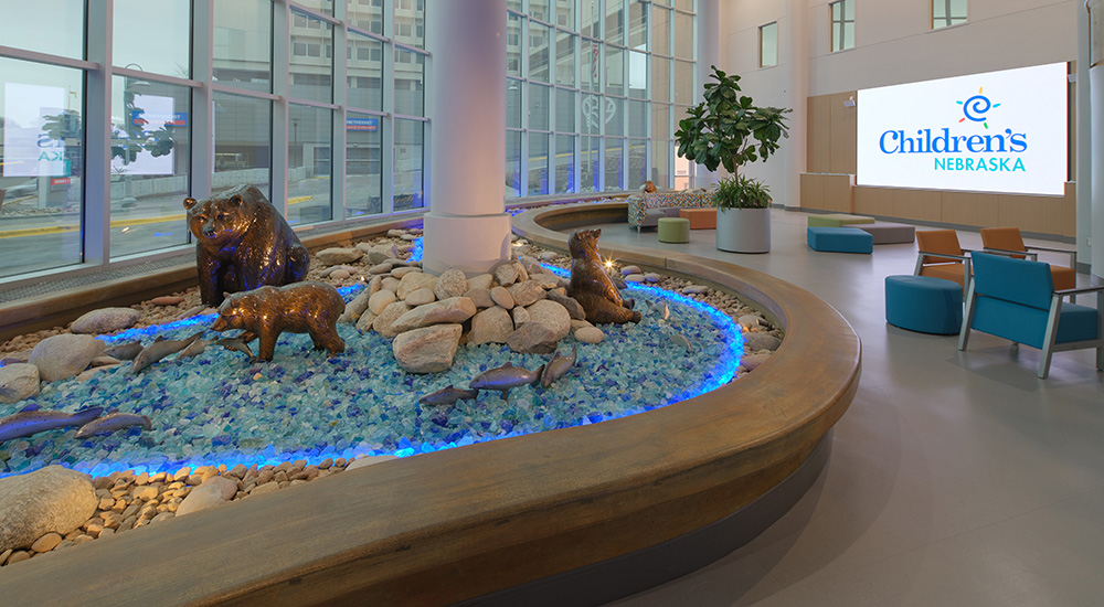 Interactive Art Delights At Children’s Nebraska Specialty Pediatric Center In Omaha, Nebraska, slide 3