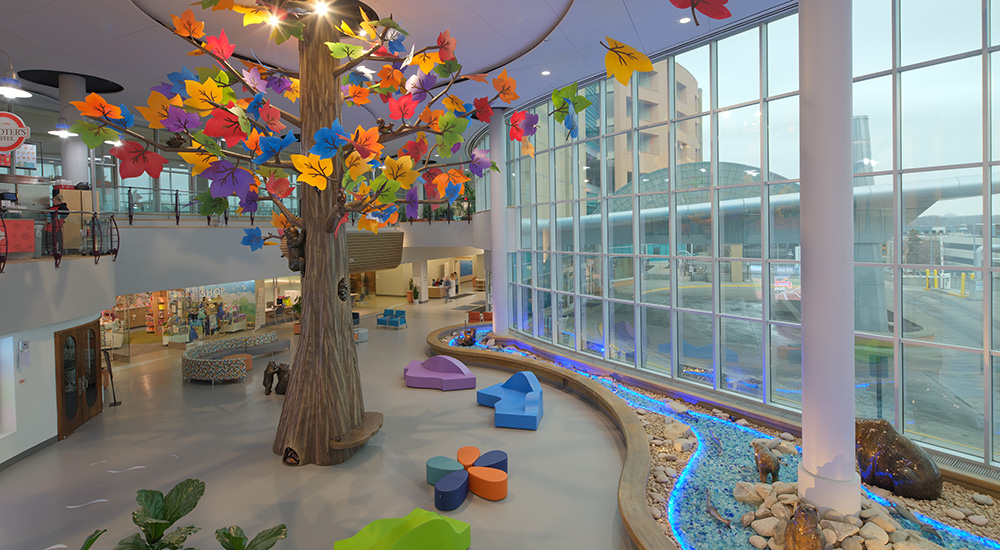 Interactive Art Delights At Children’s Nebraska Specialty Pediatric Center In Omaha, Nebraska, slide 0