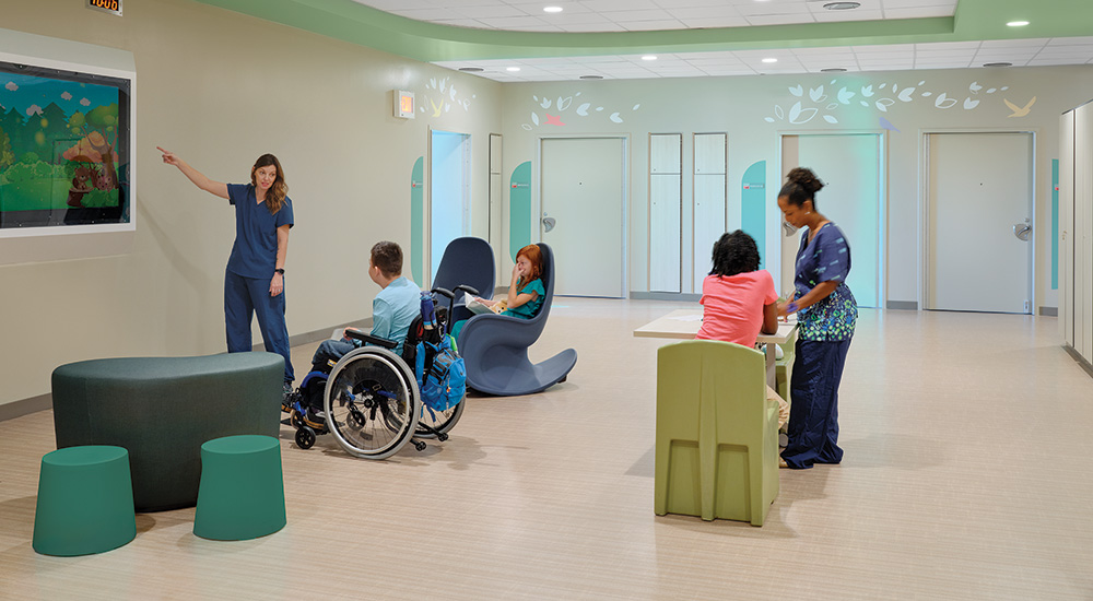Inside Cincinnati Children’s William K. Schubert, M.D. Mental Health Center For Pediatric Patients, slide 2