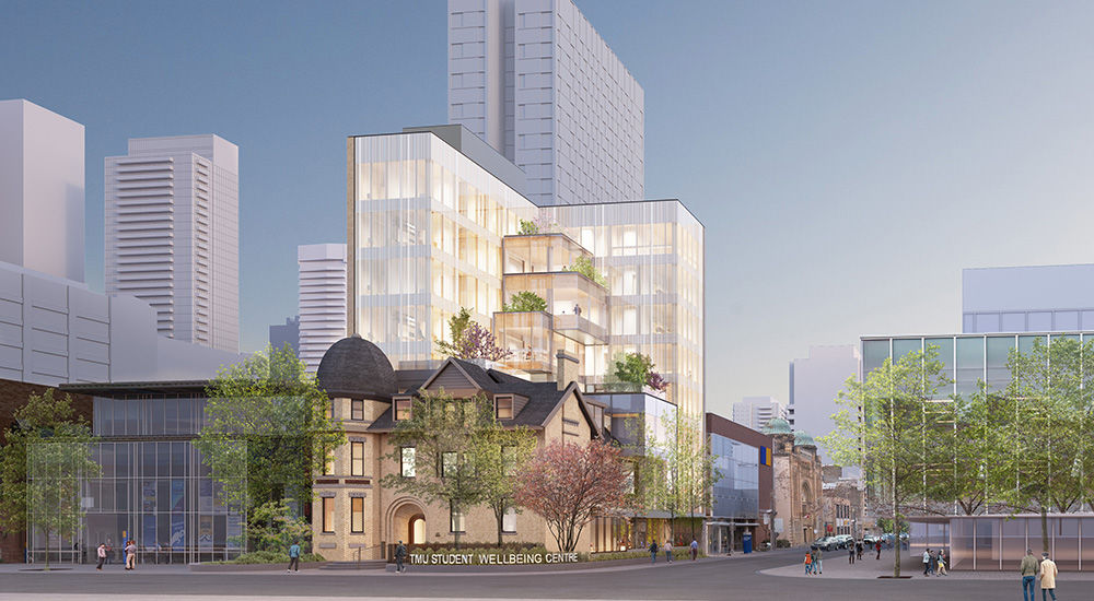 TMU Student Wellbeing Centre, Toronto: First Look, slide 2