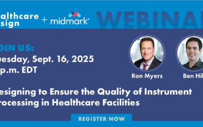 Healthcare Design To Host Upcoming Webinar On Instrument Processing In Healthcare Facilities