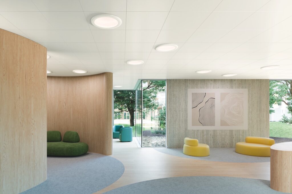 MetalWorks Torsion Spring for Behavioral Health Ceiling System 