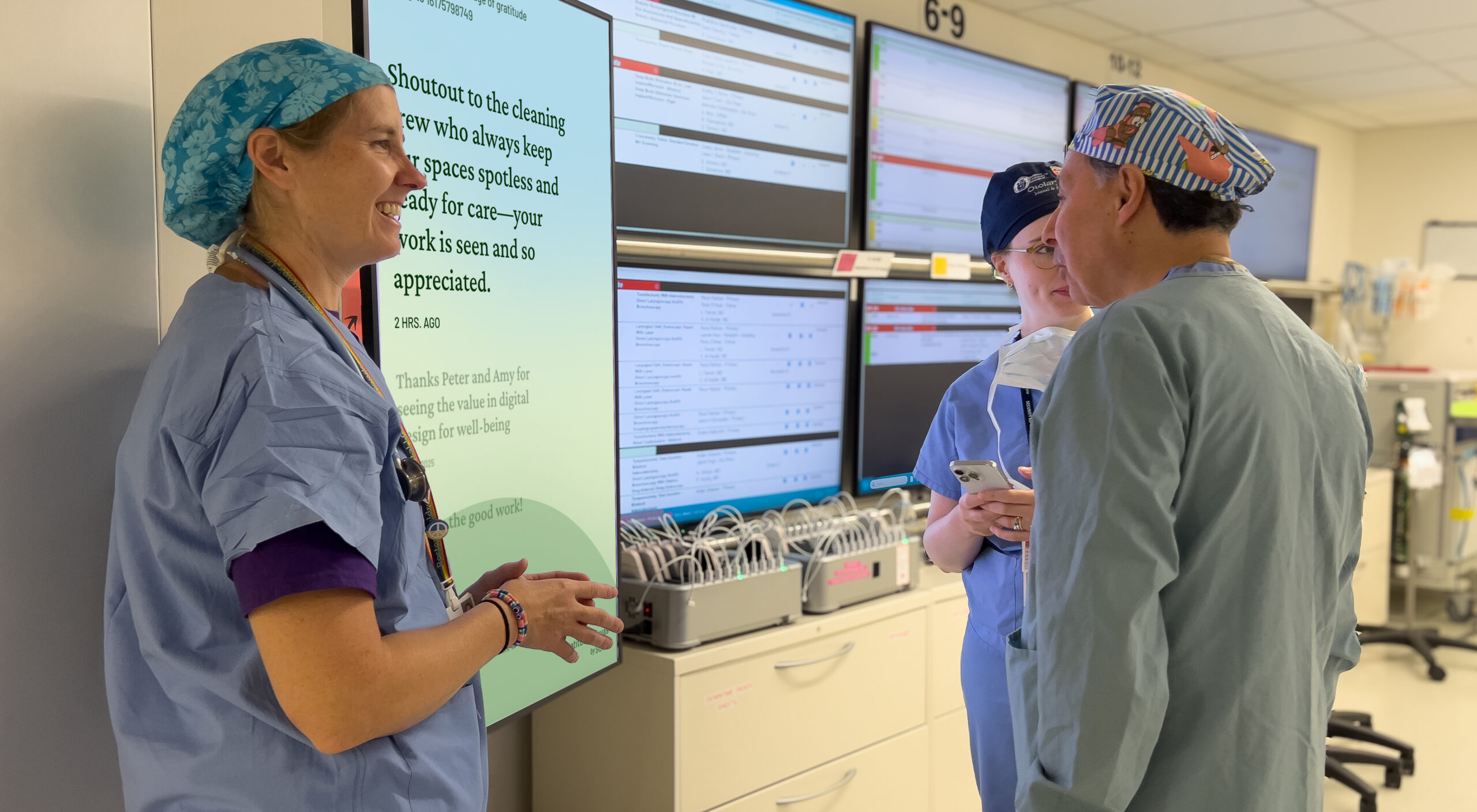 Boston Children’s Hospital Installs Gratitude Display To Addresses Caregiver Burnout, slide 2