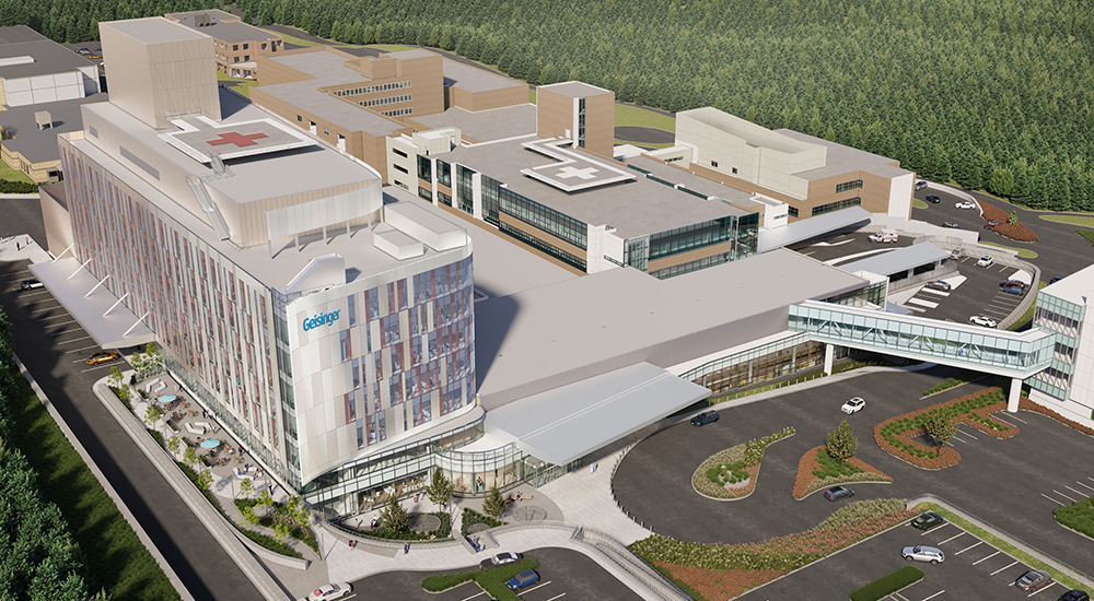 Geisinger Wyoming Valley Medical Center Bed Tower, Wilkes-Barre, Pennsylvania: First Look, slide 0