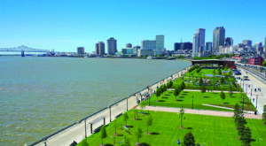 Goldring Woldenberg Riverfront Park in New Orleans
